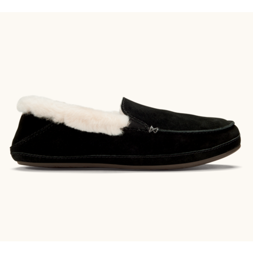 OLUKAI Olukai W's Ku'una Slipper Black OLUKAI Olukai W's Ku'una Slipper Black