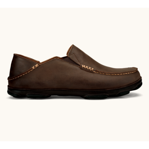 OLUKAI Olukai Moloa M's Dk Wood/Dk Java OLUKAI Olukai Moloa M's Dk Wood/Dk Java