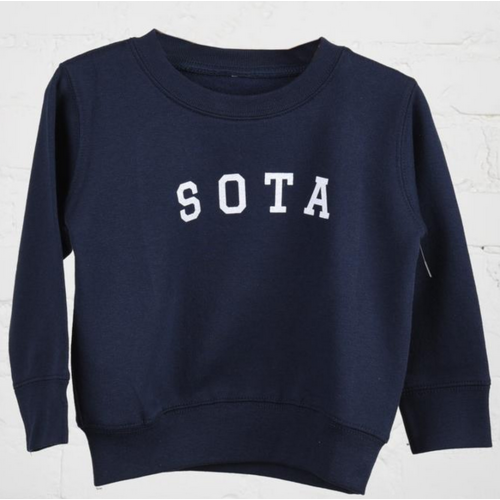 Sota Clothing Sota Sugarloaf Toddler Crewneck Navy/Wht Sota Clothing Sota Sugarloaf Toddler Crewneck Navy/Wht