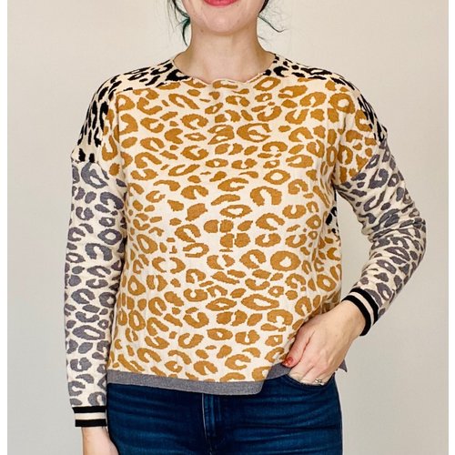 THML THML Animal Print Beige THML THML Animal Print Beige