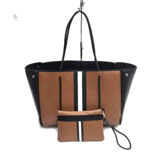 haute shore Haute Shore Greyson Milan Brown/Wht Stripe haute shore Haute Shore Greyson Milan Brown/Wht Stripe
