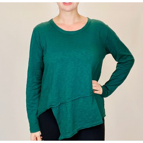 Mod-o-doc Mod-O-Doc L/S Angled Edges T EVERGREEN Mod-o-doc Mod-O-Doc L/S Angled Edges T EVERGREEN