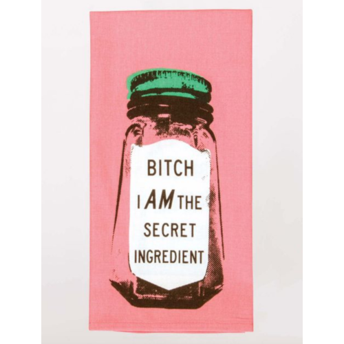 BLUE Q Blue Q Secret Ingredient Dish Towel BLUE Q Blue Q Secret Ingredient Dish Towel