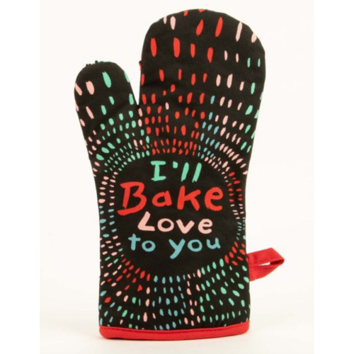 BLUE Q Blue Q Bake Love To You Oven Mitt BLUE Q Blue Q Bake Love To You Oven Mitt