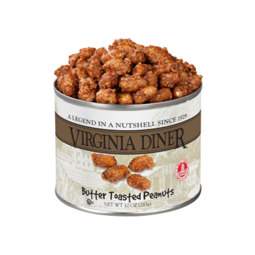 Virginia Diner Butter Toasted Peanuts 10oz Virginia Diner Butter Toasted Peanuts 10oz
