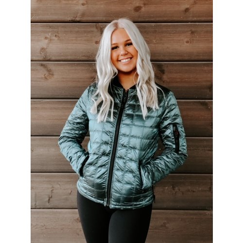 Anorak Quilted Bomber Kryptonite 50792INU Anorak Quilted Bomber Kryptonite 50792INU