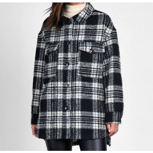 Sanctuary Sanctuary Midi Shacket WINTERLATTE Sanctuary Sanctuary Midi Shacket WINTERLATTE
