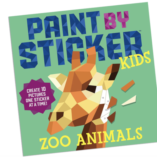 Workman Pub Paint by Sticker Kids Zoo Animals Workman Pub Paint by Sticker Kids Zoo Animals