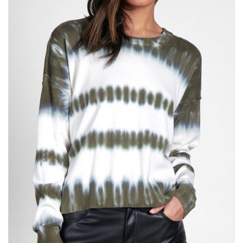 Sanctuary Santuary Sunsetter Tie Dye Swtr ORGGRNTD Sanctuary Santuary Sunsetter Tie Dye Swtr ORGGRNTD