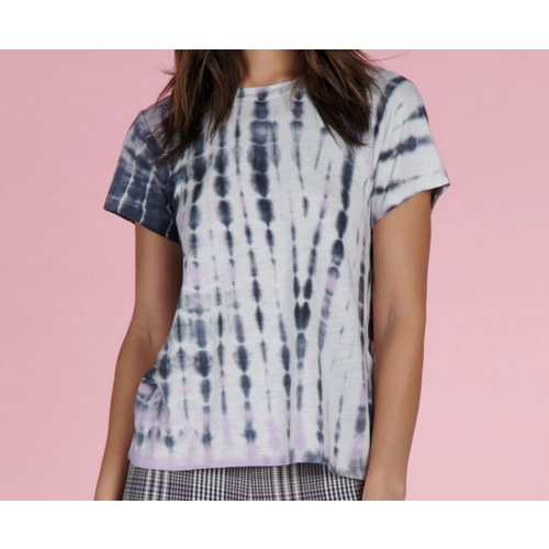 Sanctuary Sanctuary Perfect Tee Blk/Pur Tie Dye Sanctuary Sanctuary Perfect Tee Blk/Pur Tie Dye
