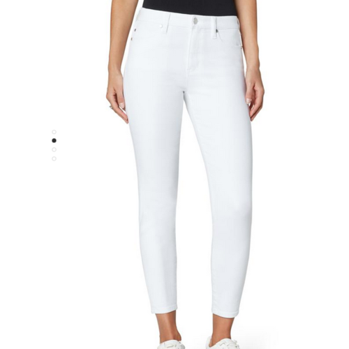 Liverpool Liverpool Abby Hi Rise Ank Skinny 28' BR WHT Liverpool Liverpool Abby Hi Rise Ank Skinny 28' BR WHT