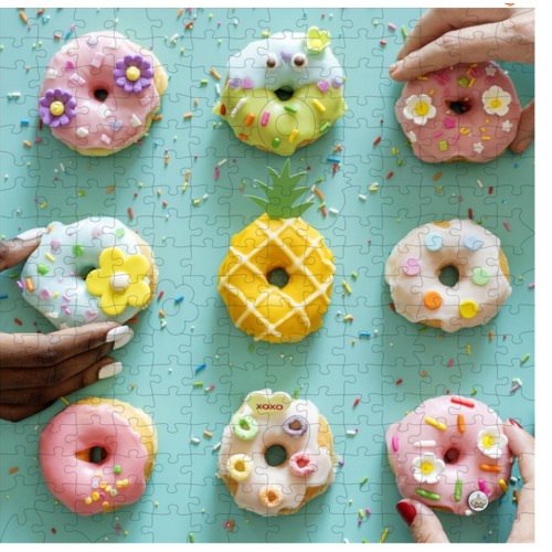 tech candy Trove I Go Puzzle 250 Donuts tech candy Trove I Go Puzzle 250 Donuts