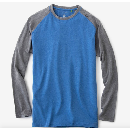 TASC Tasc Carrollton Blocked LS Naut Blue/H Gry TASC Tasc Carrollton Blocked LS Naut Blue/H Gry