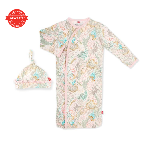 magnificent baby Mag Baby Coral Cay Gown Set magnificent baby Mag Baby Coral Cay Gown Set