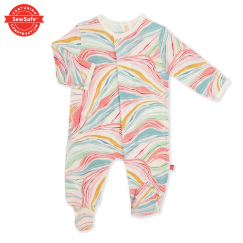 magnificent baby Mag Baby Twirls Swirls Mag Footie magnificent baby Mag Baby Twirls Swirls Mag Footie