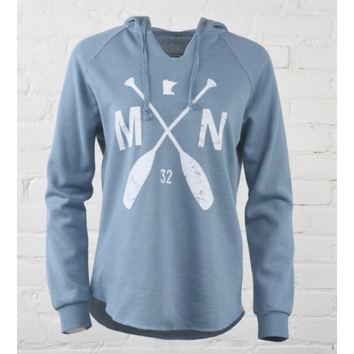 Sota Clothing Sota Geneva Women's Hoodie Misty Blue Sota Clothing Sota Geneva Women's Hoodie Misty Blue