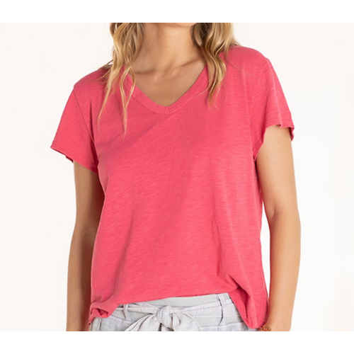 Mod-o-doc Mod-O-Doc V Nck T w/Curve Hem PNC Mod-o-doc Mod-O-Doc V Nck T w/Curve Hem PNC