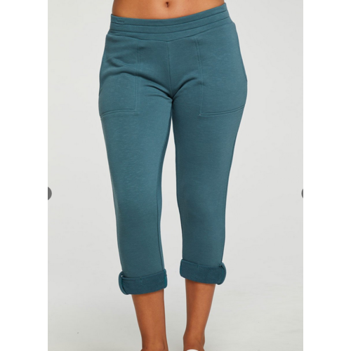 Chaser Chaser Slub Terry Crop Jogger Riviera Chaser Chaser Slub Terry Crop Jogger Riviera