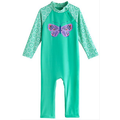 coolibar Coolibar Baby Beach One Piece Swim Bot Butterfly 03704 coolibar Coolibar Baby Beach One Piece Swim Bot Butterfly 03704