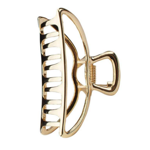 Kit-Sch Open Shape Claw Clip Gold Kit-Sch Open Shape Claw Clip Gold