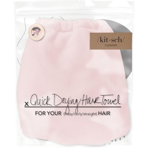 Kit-Sch Microfiber Hair Towel Blush Kit-Sch Microfiber Hair Towel Blush
