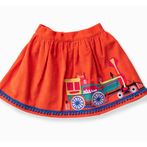 piccolina Piccolina Emb Cord Skirt Locomotives piccolina Piccolina Emb Cord Skirt Locomotives