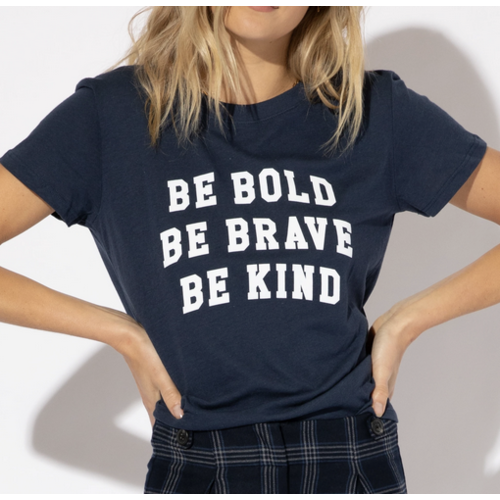 sub urban riot Sub Urban Riot Bold Brave Kind T Navy sub urban riot Sub Urban Riot Bold Brave Kind T Navy
