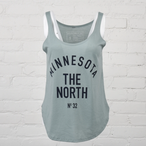 Sota Clothing Sota Blakley Women's Tank Stonewash Green/Navy Sota Clothing Sota Blakley Women's Tank Stonewash Green/Navy