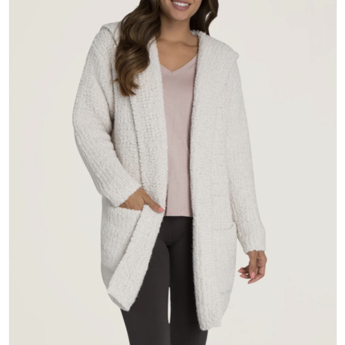 Barefoot Dreams Boucle Hooded Cardi Barefoot Dreams Boucle Hooded Cardi