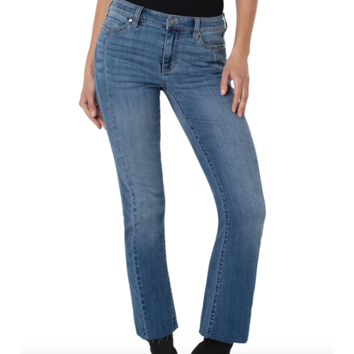 Liverpool Liverpool Seamed Crop Flare 28" JERSEYWASH Liverpool Liverpool Seamed Crop Flare 28" JERSEYWASH