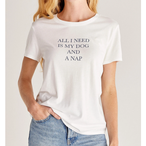 Z Supply Z Supply Easy T All In Need Wht Z Supply Z Supply Easy T All In Need Wht
