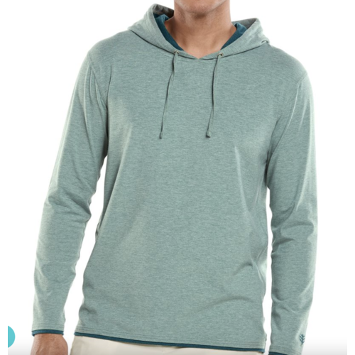 coolibar Coolibar Oasis PO Hoodie Aspen Green coolibar Coolibar Oasis PO Hoodie Aspen Green