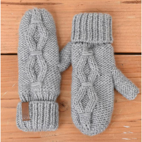 Sota Clothing Sota Windchill Mittens- Grey Sota Clothing Sota Windchill Mittens- Grey