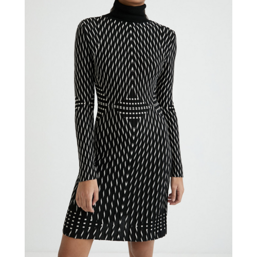 Desigual Cameron Dress Blk LS Desigual Cameron Dress Blk LS