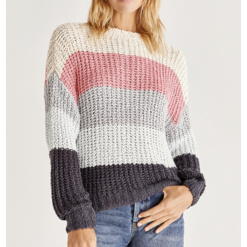 Z Supply Z Supply Marlowe Stripe Sweater Multi Z Supply Z Supply Marlowe Stripe Sweater Multi