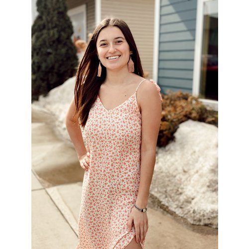 Billabong Billabong Sunbright Slip Dress MELON Billabong Billabong Sunbright Slip Dress MELON