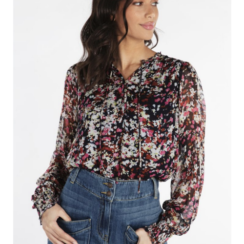 Esqualo Esqualo Floral Print Blouse Esqualo Esqualo Floral Print Blouse