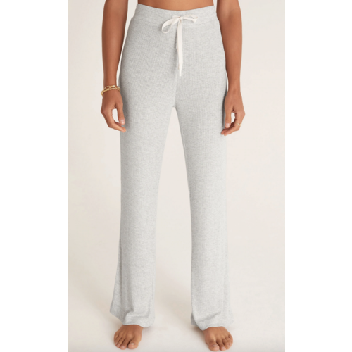 Z Supply Z Supply Relaxed Rib Pant HGY Z Supply Z Supply Relaxed Rib Pant HGY