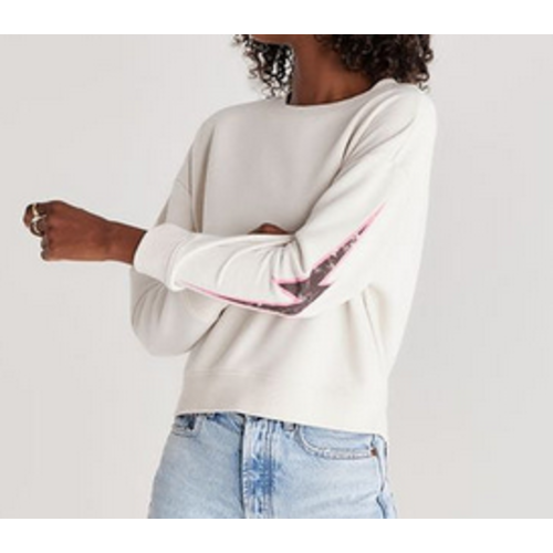 Z Supply {{ FLASH SALE! }} Z Supply Noa Graphic Sweatshirt Sandstone Z Supply {{ FLASH SALE! }} Z Supply Noa Graphic Sweatshirt Sandstone