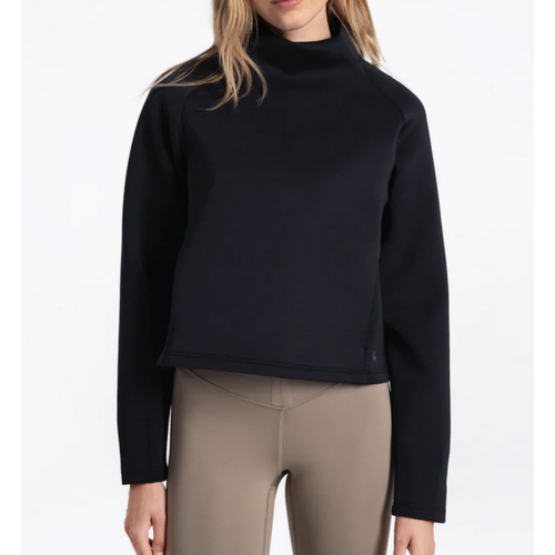Lole Lole Spacer Funnel Neck Black Beauty Lole Lole Spacer Funnel Neck Black Beauty