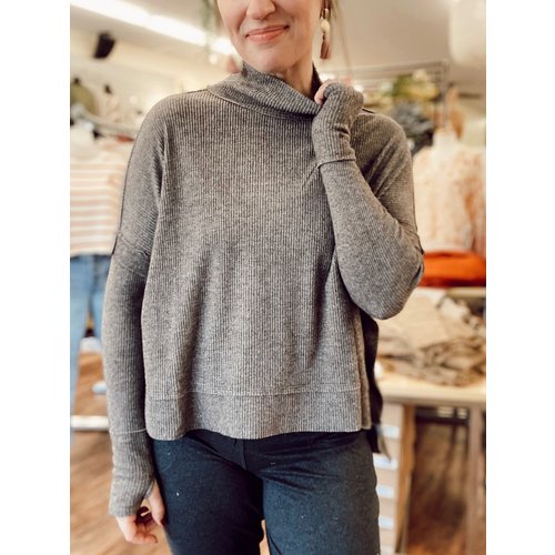 True Grit Fuzzy FLeece Whitney PO Grey True Grit Fuzzy FLeece Whitney PO Grey