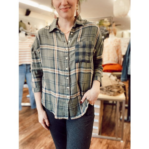 True Grit Hudson Shirt Jkt OLIVE True Grit Hudson Shirt Jkt OLIVE