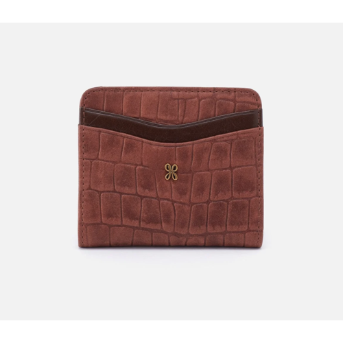 Hobo Hobo Max Mini Bilfold Card BRANDY Hobo Hobo Max Mini Bilfold Card BRANDY