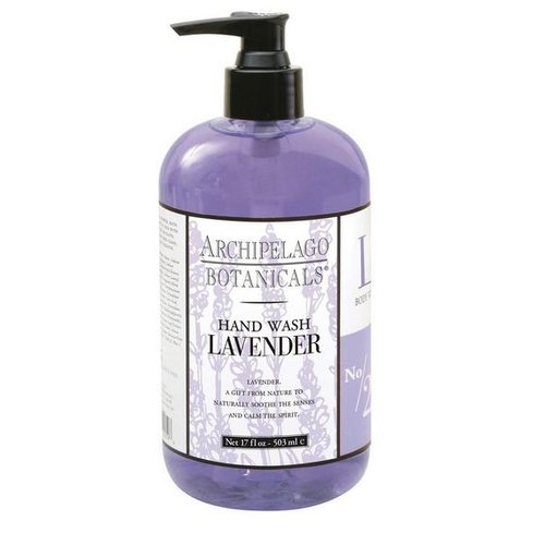 ARCHIPELAGO Archipelago Lavender Hand Wash 17oz 25015 ARCHIPELAGO Archipelago Lavender Hand Wash 17oz 25015