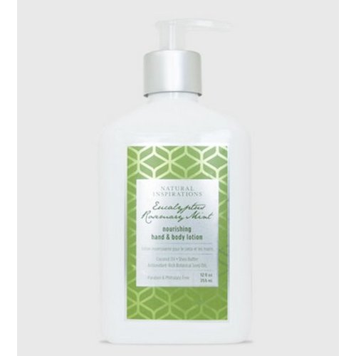 Natural Inspirations Natural Inspirations Eucalyptus Mint Lotion 12oz. Natural Inspirations Natural Inspirations Eucalyptus Mint Lotion 12oz.