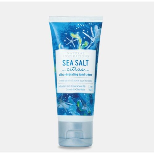 Natural Inspirations Natural Inspirations Sea Salt Cirtus Hand Creme 2oz Natural Inspirations Natural Inspirations Sea Salt Cirtus Hand Creme 2oz
