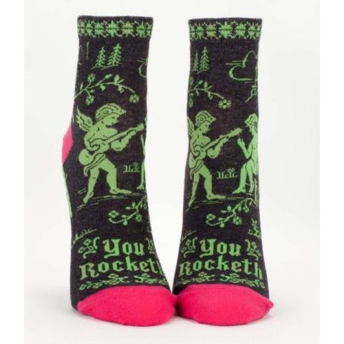 BLUE Q Blue Q You Rocketh Socks SW615 BLUE Q Blue Q You Rocketh Socks SW615