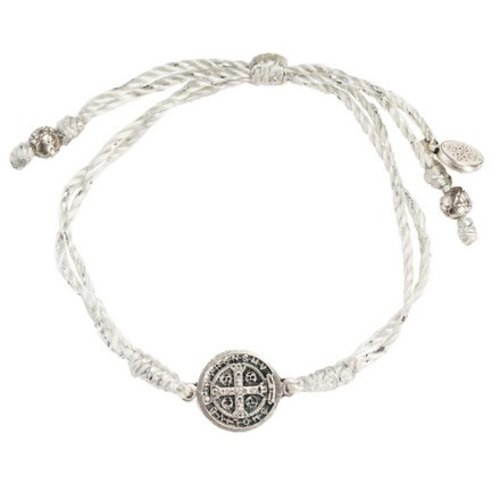Silver Medal My Saint My Hero Serenity Blessing Bracelet
