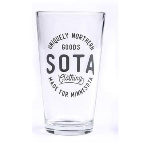 Sota Clothing Sota State Pint Glasses Sota Clothing Sota State Pint Glasses