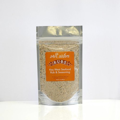 SALT SISTERS Salt Sisters Key West Seafood Rub & Seasoning 3oz 506-cp4 SALT SISTERS Salt Sisters Key West Seafood Rub & Seasoning 3oz 506-cp4